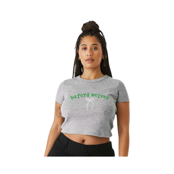 Women's Ribbed Crop Tee