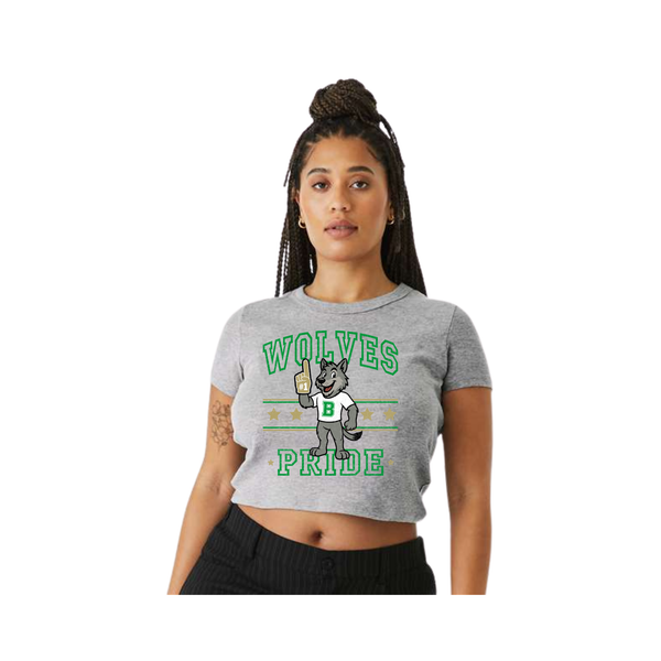 Women's Ribbed Crop Tee