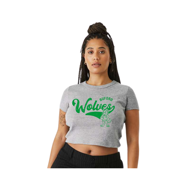 Women's Ribbed Crop Tee