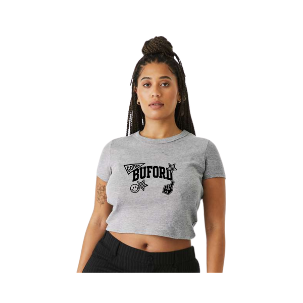 Women's Ribbed Crop Tee