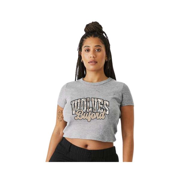 Women's Ribbed Crop Tee
