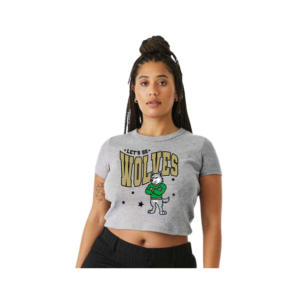 Women's Ribbed Crop Tee