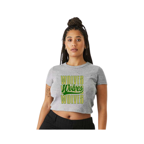 Women's Ribbed Crop Tee