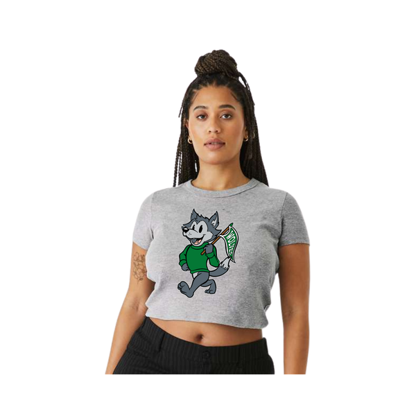 Women's Ribbed Crop Tee