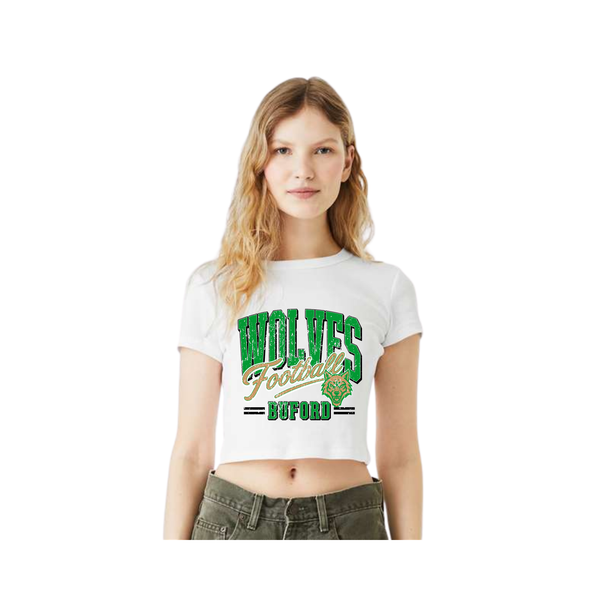 Women's Ribbed Crop Tee