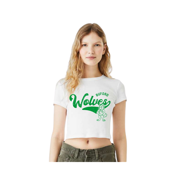Women's Ribbed Crop Tee