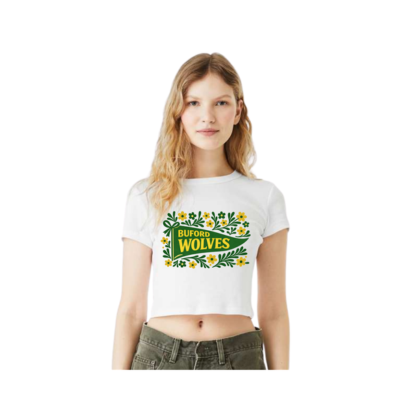 Women's Ribbed Crop Tee