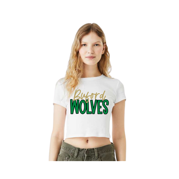 Women's Ribbed Crop Tee