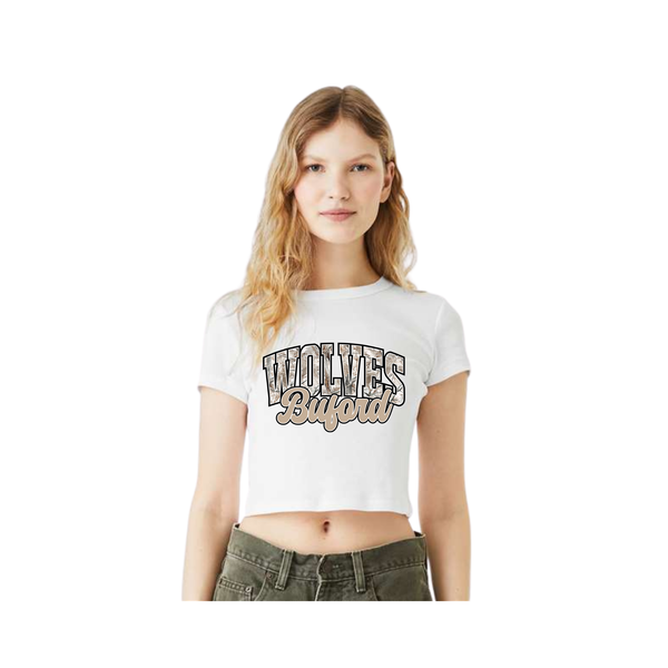 Women's Ribbed Crop Tee