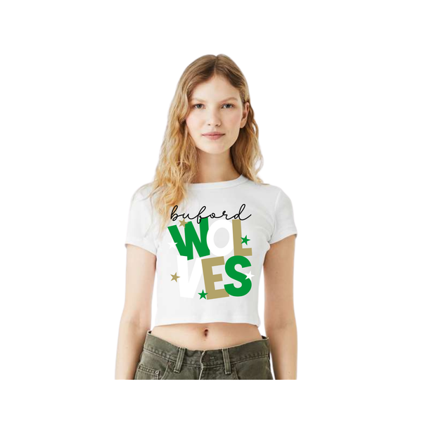 Women's Ribbed Crop Tee