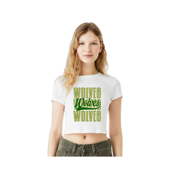 Women's Ribbed Crop Tee