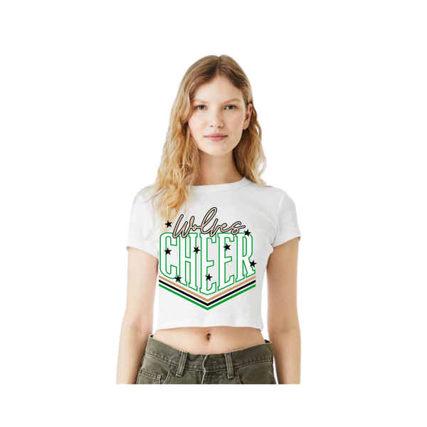 Women's Ribbed Crop Tee