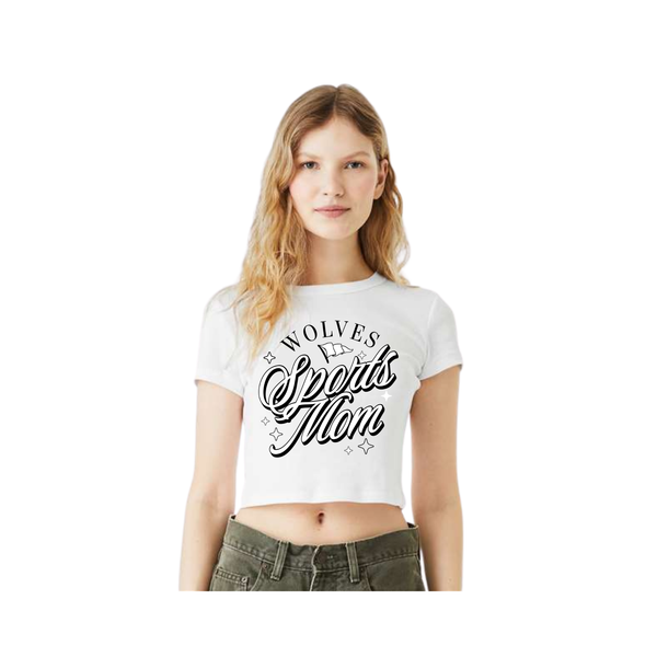Women's Ribbed Crop Tee