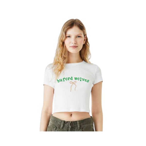 Women's Ribbed Crop Tee