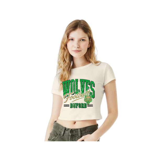Women's Ribbed Crop Tee