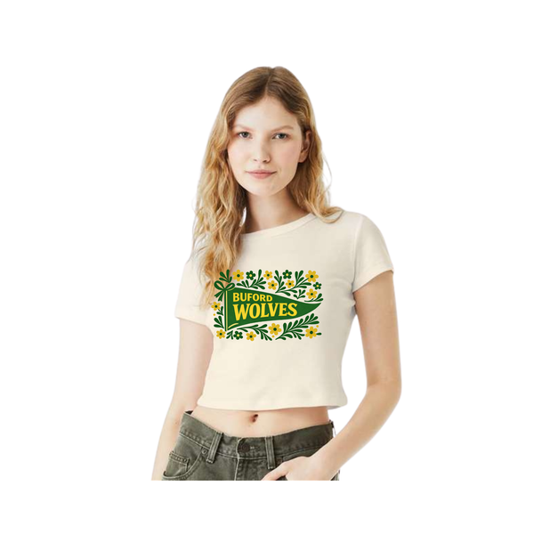 Women's Ribbed Crop Tee