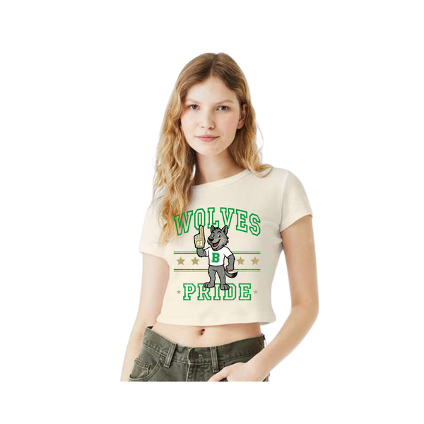 Women's Ribbed Crop Tee