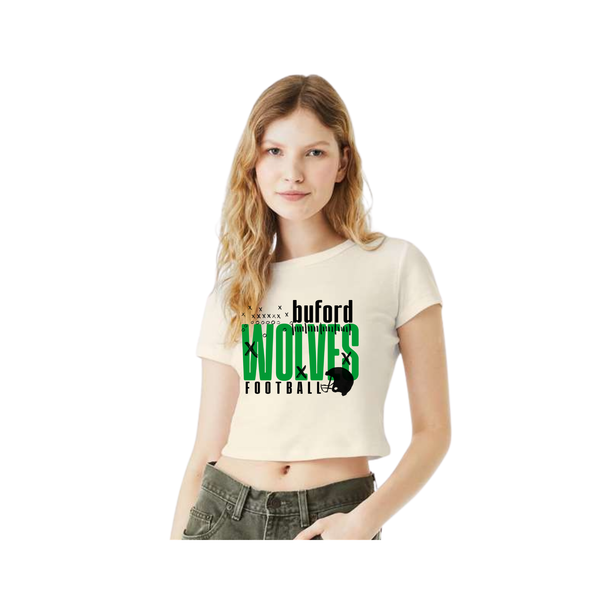 Women's Ribbed Crop Tee