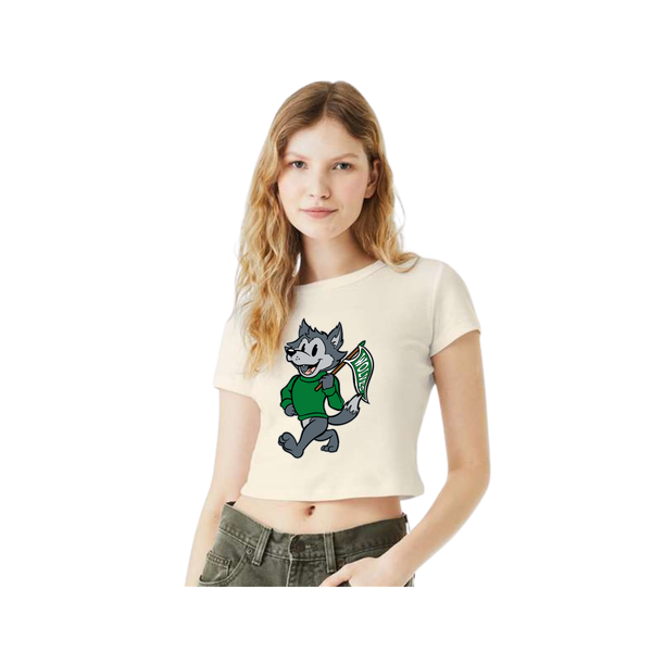Women's Ribbed Crop Tee