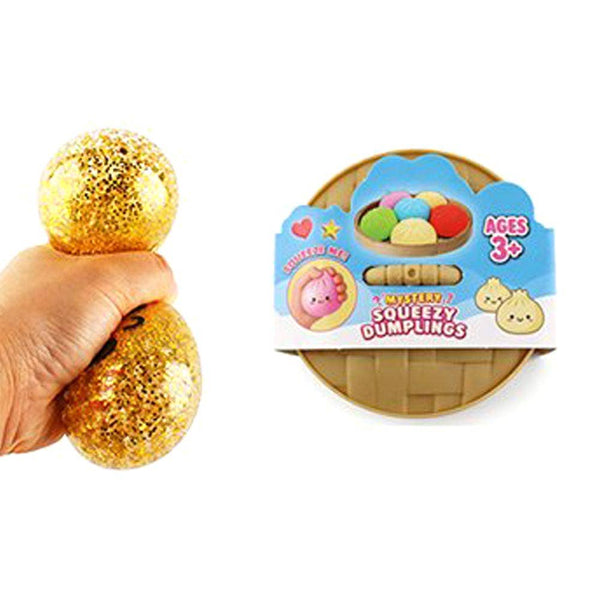 Metallic Steamed Bao Bun Dumpling Squeeze Squishy