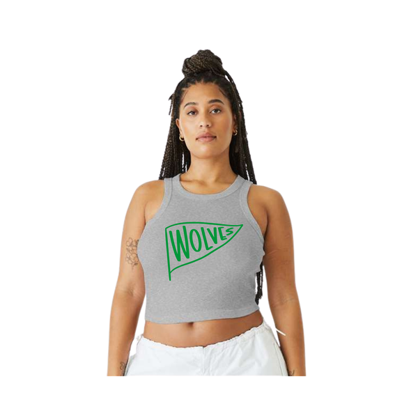 Women's Ribbed Crop Tank