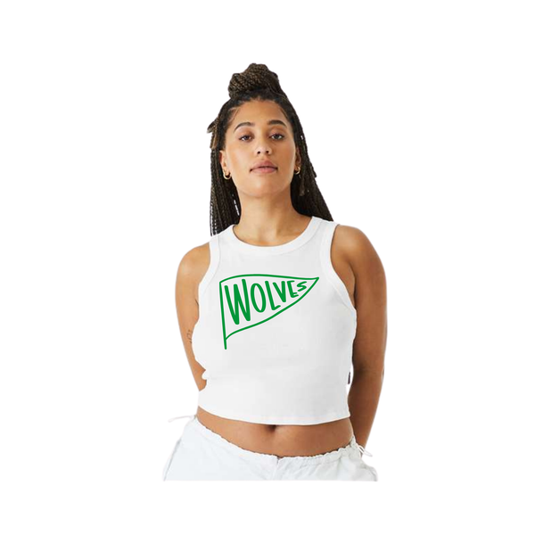 Women's Ribbed Crop Tank
