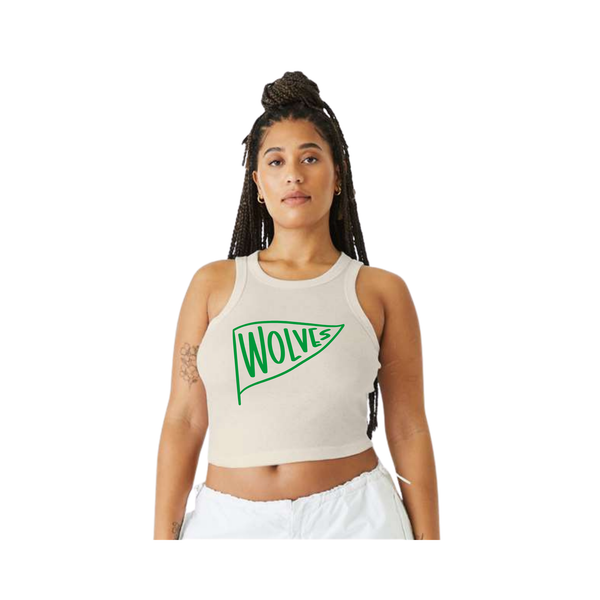 Women's Ribbed Crop Tank