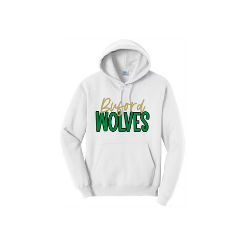 Buford Wolves Adult Hoodie