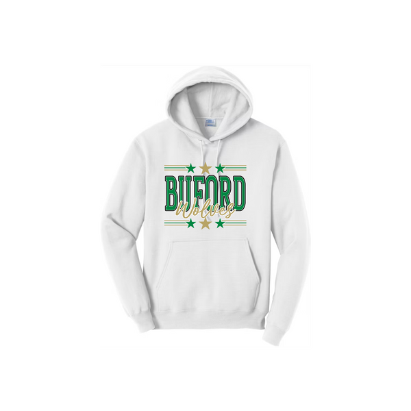 Buford Wolves Adult Hoodie