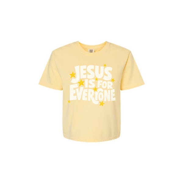 Jesus is for Everyone Women's Cropped Tee