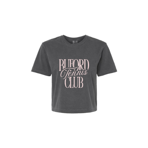 Buford Tennis Club Women's Cropped Tee