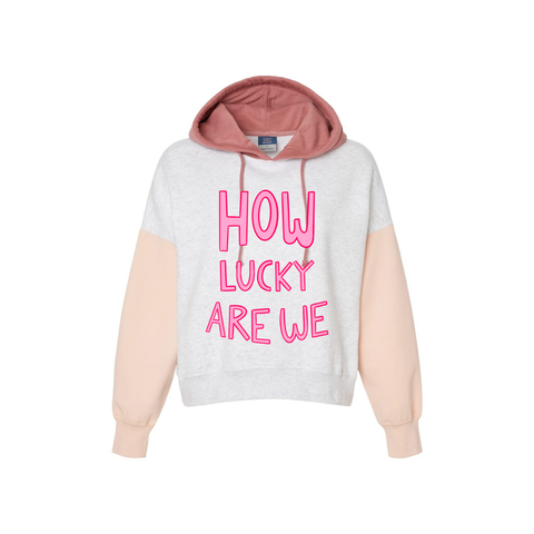 Lucky Cropped Hoodie