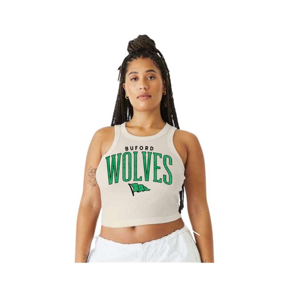 Women's Ribbed Crop Tank