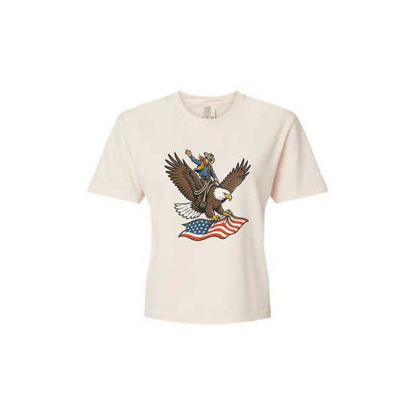 4th Women's Boxy Cropped Tee