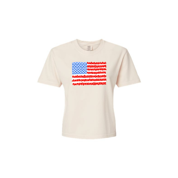 4th Women's Boxy Cropped Tee