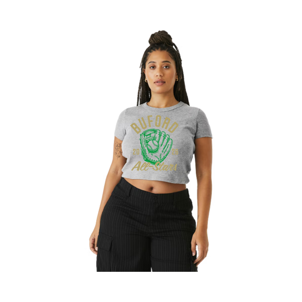 All-stars Women's Ribbed Crop Tee