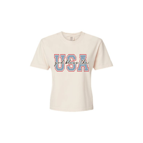 4th Women's Boxy Cropped Tee