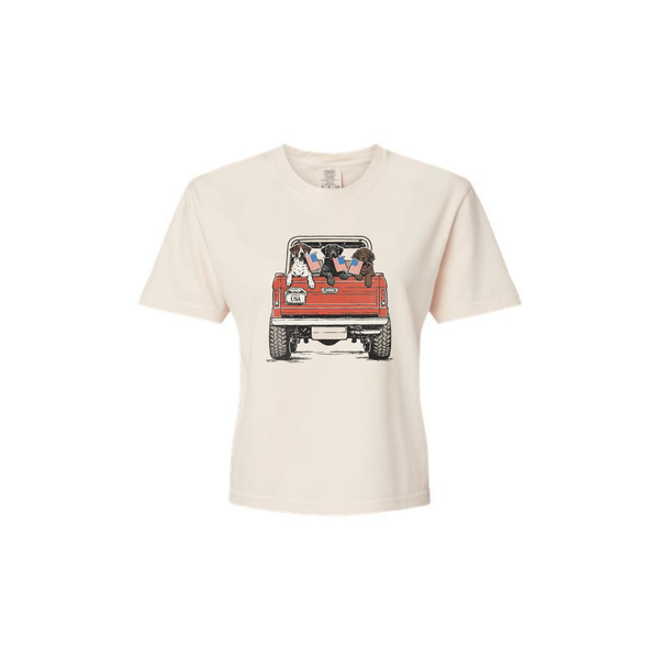 4th Women's Boxy Cropped Tee