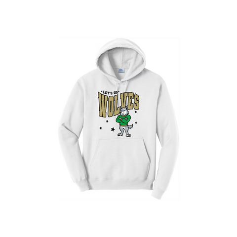 Go Wolves Adult Hoodie