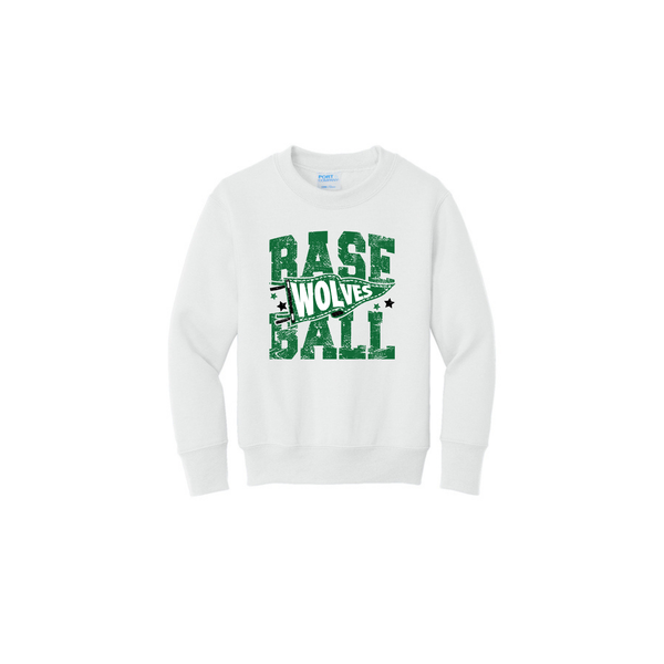 Baseball Adult Crewneck
