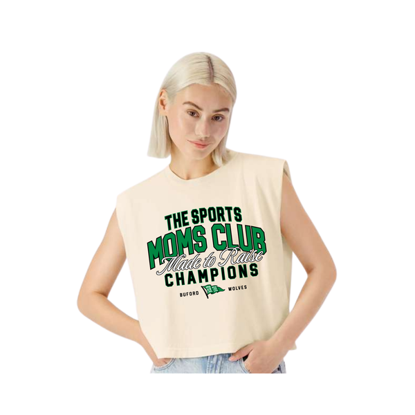 Moms Club Women's Cropped Tank