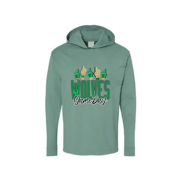 Gameday Adult Tee Hoodie