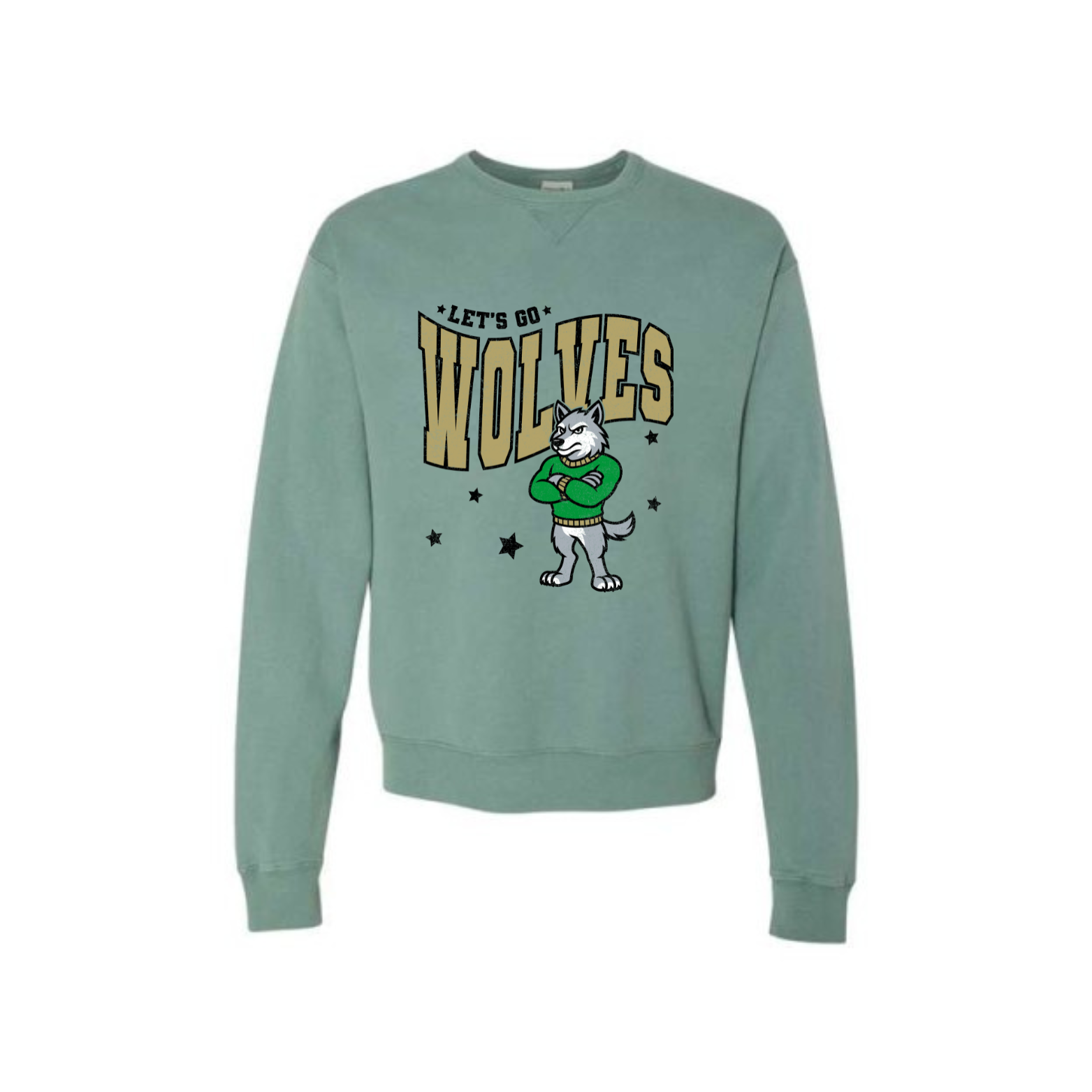 Go Wolves Vintage Sweatshirt