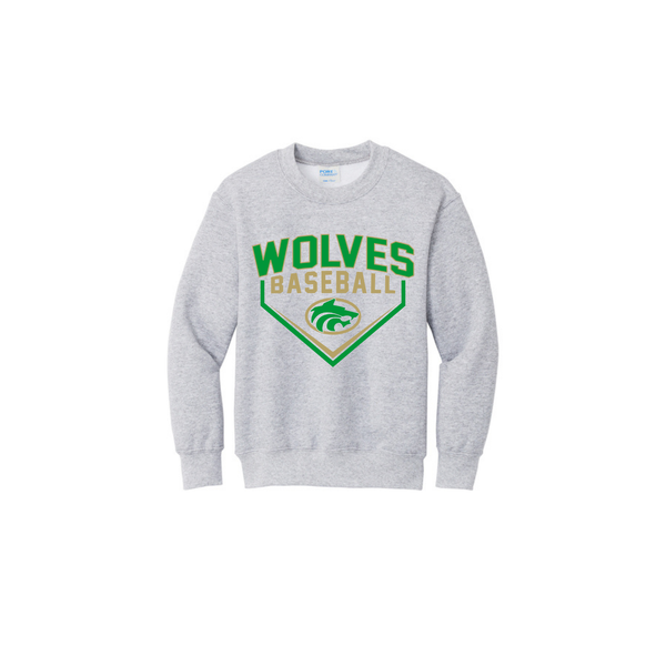 Baseball Adult Crewneck
