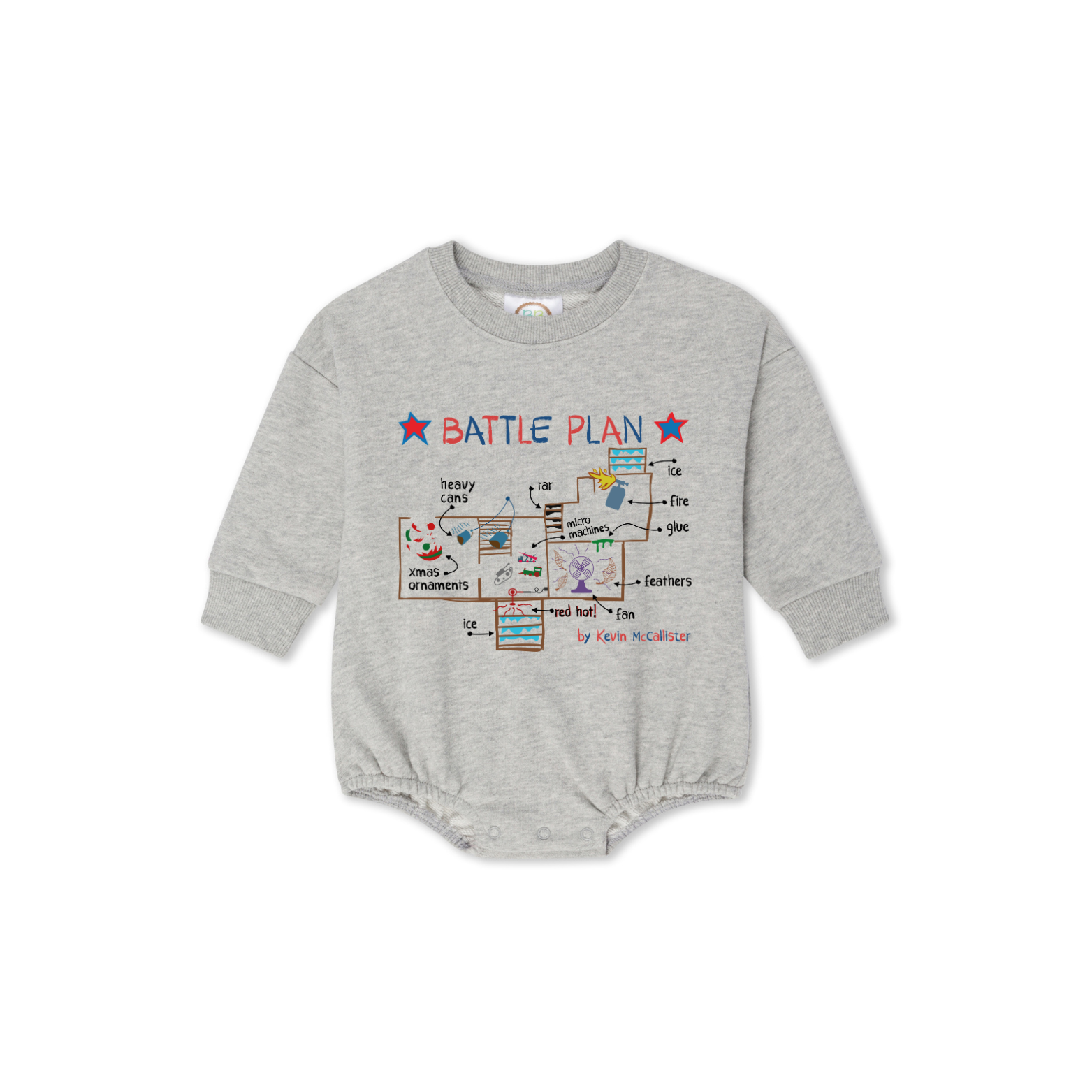 Battle Plan Bubble Romper