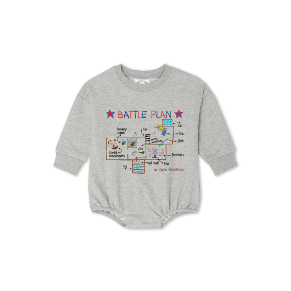 Battle Plan Bubble Romper