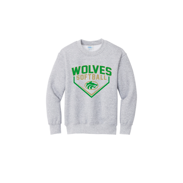Softball Adult Crewneck