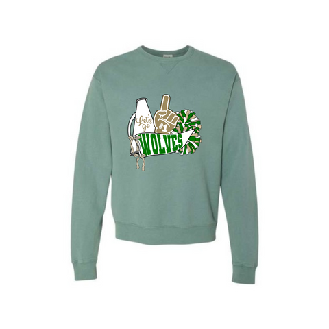 Let's Go Wolves Vintage Sweatshirt