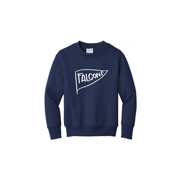 Falcons Pennant Adult Sweatshirt