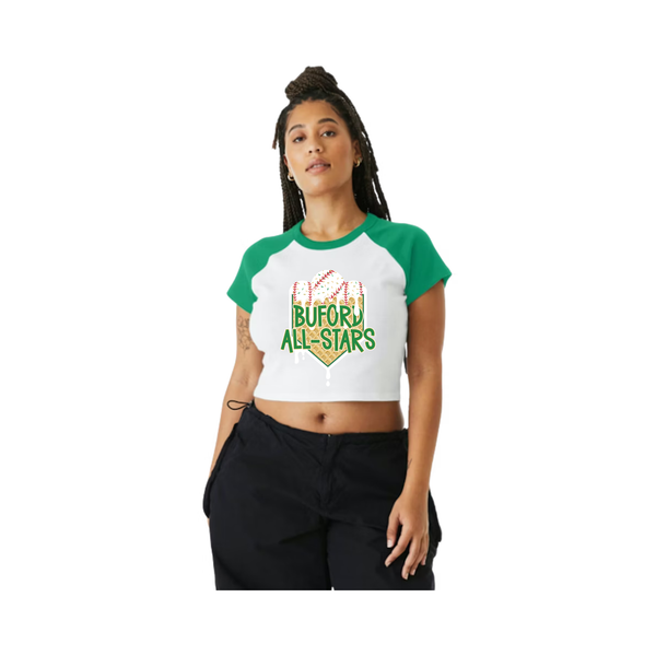 All-stars Women's Ribbed Crop Tee
